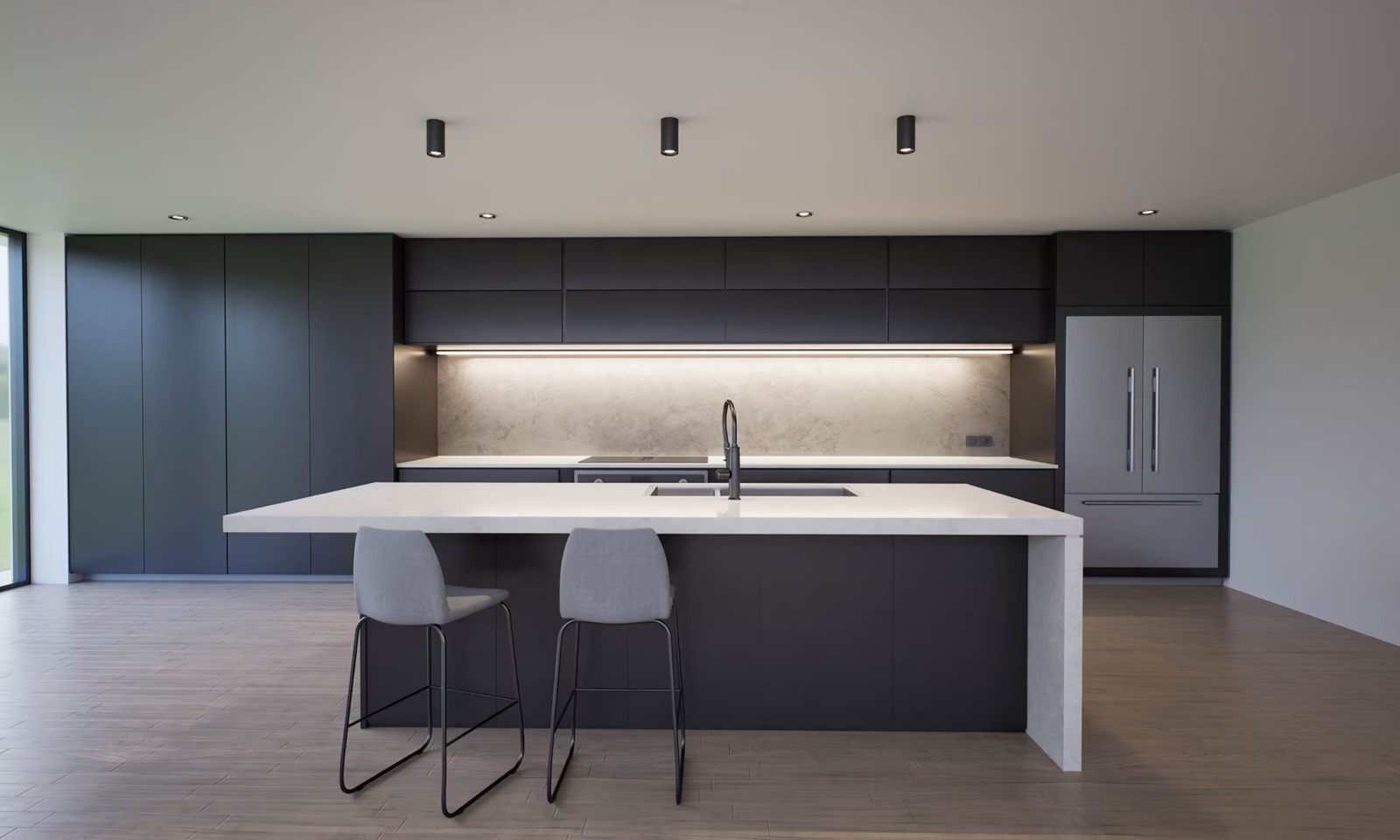 Interior design kitchen